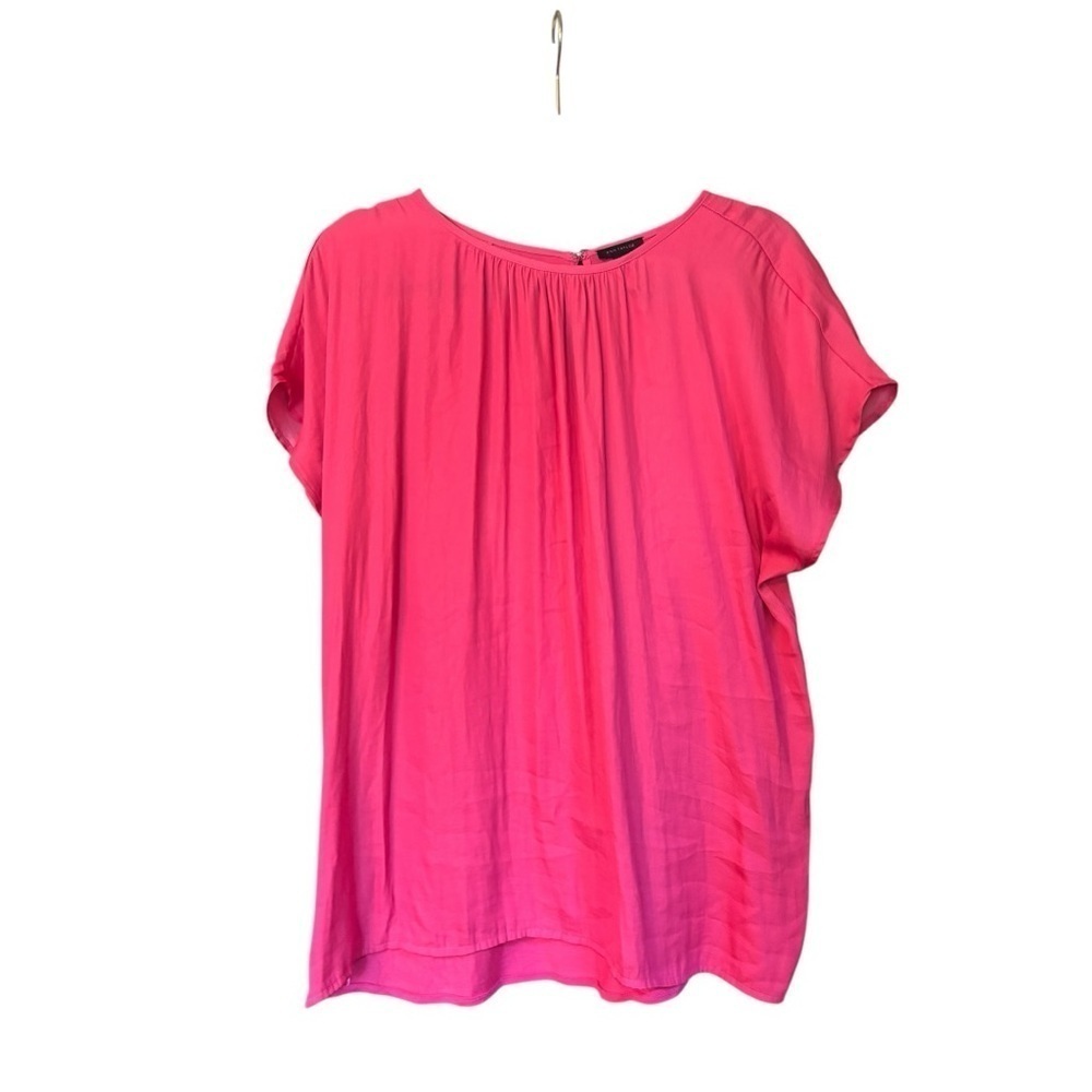 Ann Taylor Coral Blouse Size Large (L)